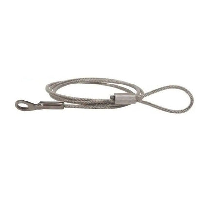 1215496 | FPC-215RS (PK-50) --- Nylon Coated Steel Lanyards - 254 mm D - Galvanised Steel Lanyard