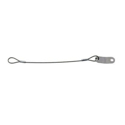 1224691 | FPC-24RS (Each) --- Nylon Coated Steel Lanyards - 609 mm A - Stainless Steel Lanyard