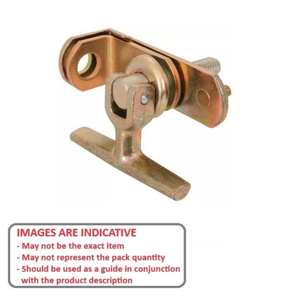 1182560 | HH-111RS (Each) --- Latching Handles - 84.138x31.75x25.4 mm Tee Handle