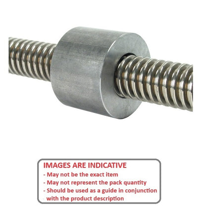 1123189 | KSM204-OUK --- Leadscrew - 20 mm x 4 mm Right Hand