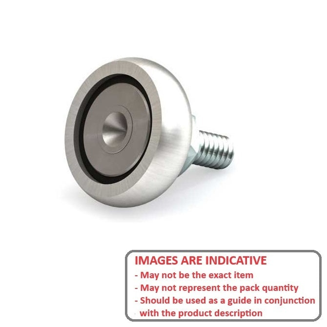 1235259 | PBC-202RS (Each) --- Crowned Roller Track System Linear - Crown Roller Bearing - - Order other components seperately