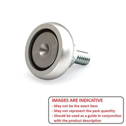 1235259 | PBC-202RS (Each) --- Crowned Roller Track System Linear - Crown Roller Bearing - - Order other components seperately