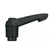 Adjustable Tapped and Reamed Handles - M5 -5x0.8mm- Plastic with Fireglass reinforcements 40 mm