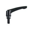 Adjustable Stud Handles - M5 -5x0.8mm- 15 mm - Powder Coated Zinc