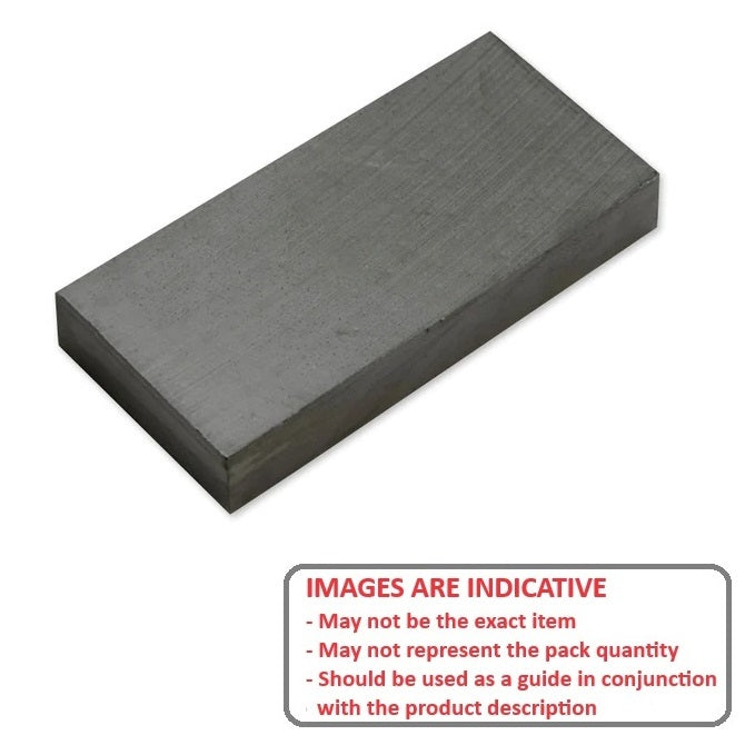 1094311 | MAG-BK-10-25-102-C (Each) --- Blocks Ceramic Magnets - 10.49 kg - 25.4x101.6 mm