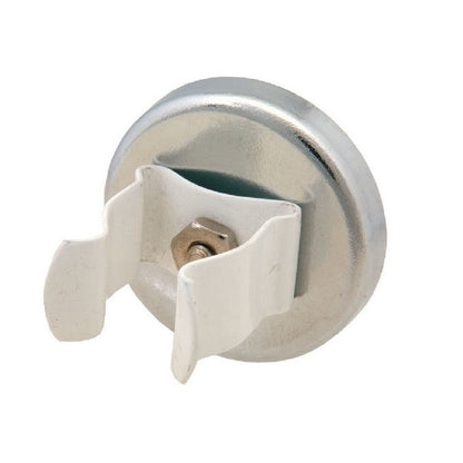 1165047 | MAG-CP-052-59-17-CL-A (Each) --- Cup Assemblies with Clips Magnets - 51.56x58.67 mm - Option 1 - White Plastic Magnet