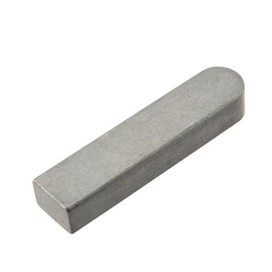 Clé de machine 15,88 x 15,88 x 76,2 mm - AB (1 extrémité arrondie, autre extrémité carrée) Acier au carbone C45 - Standard - ExactKey (Pack de 1)