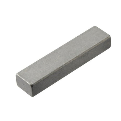 Clé de machine 22,23 x 19,05 x 63,5 mm - Extrémités carrées en acier au carbone C45 - Standard - ExactKey (Pack de 1)