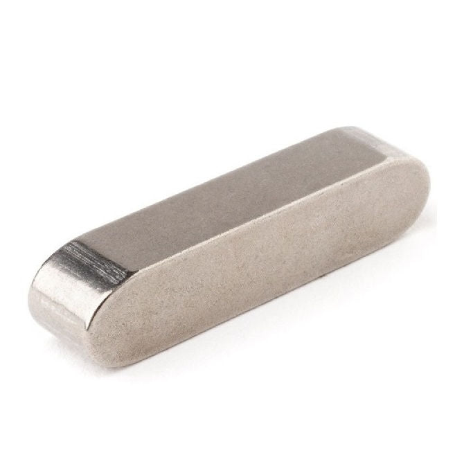 1089387 | K-1000-0800-5000A-3 (Each) --- Machine Keys - 10x8x50 mm - Stainless Steel 303 Similar to A2, 304, 18-8 Key