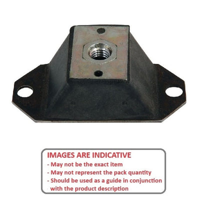 1184535 | MCOM-0091-102 --- Mounts - 90.718 Kg x 101.6 mm x 111.125 mm