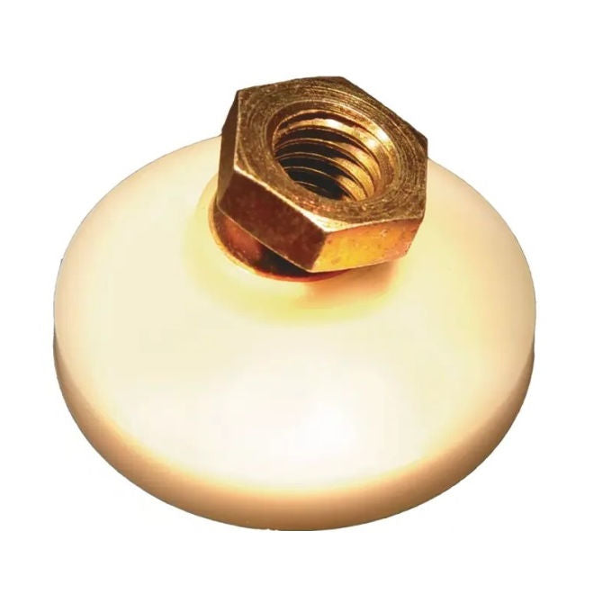1088712 | MSF-095C-CGCAP (Each) --- Levelling Socket Mounts - 3/8-16 UNC - 9.53mm - 31.8x22.2 mm Swivel - Steel Mount
