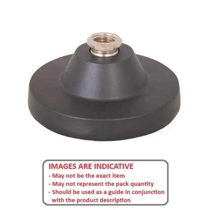 1113496 | MLF-159C-S3NY-0LH --- Levelling Socket Mounts - 5/8-11 UNC (15.88mm) x 101.6 mm x 18.5 mm