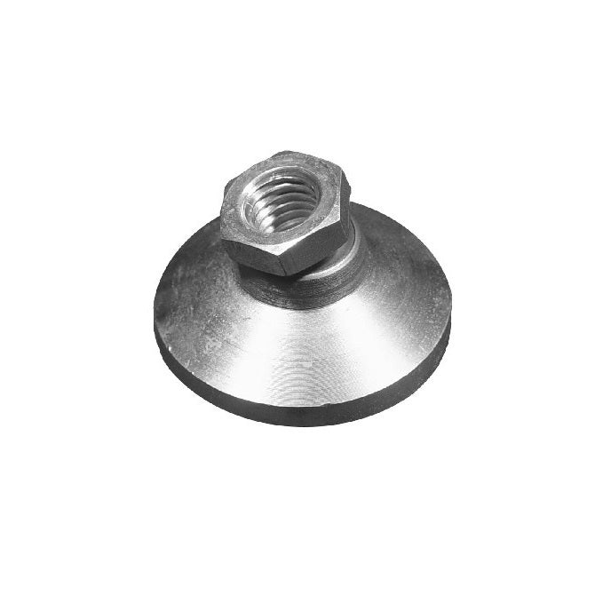 Levelling Socket Mounts - 1-8 UNC -25.4mm- 101.6x47.6 mm - Clear Chromate