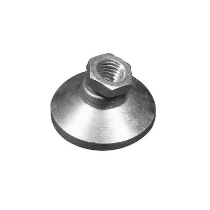 1102893 | MSF-127C-CCC (Each) --- Levelling Socket Mounts - 1/2-13 UNC - 12.7mm - 47.6x28.6 mm Swivel - Clear Chromate Mount