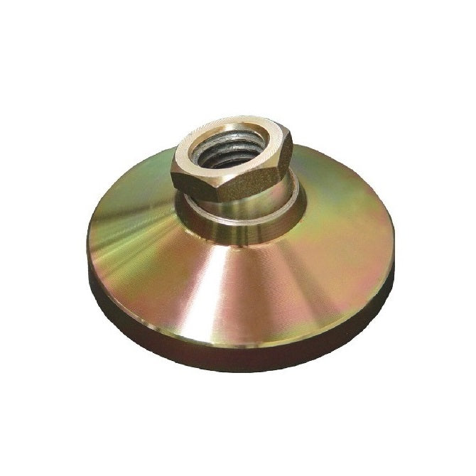 Levelling Socket Mounts - 1/2-20 UNF -12.7mm- 47.6x28.6 mm - Gold Chromate