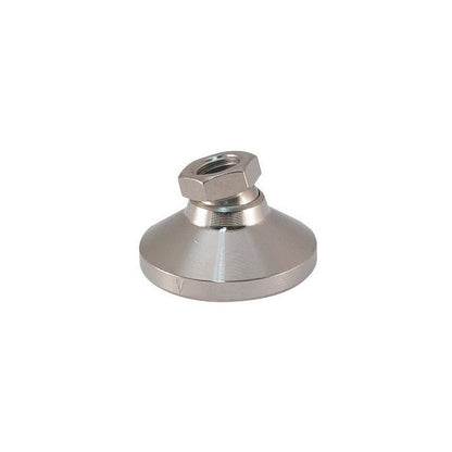 1081382 | MSF-080M-CNP (Each) --- Levelling Socket Mounts - M8 - 8x1.25mm - 25x18 mm Swivel - Steel Mount