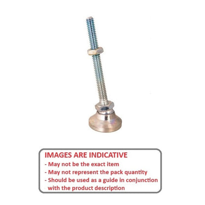 1104219 | MSM-127C-051-CCC --- Levelling Studded Mounts - 1/2-13 UNC (12.7mm) x 47.6 mm x 28.6 mm