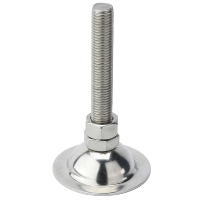 Levelling Studded Mounts - M16 -16x2mm- 75x32 mm - Steel - Zinc