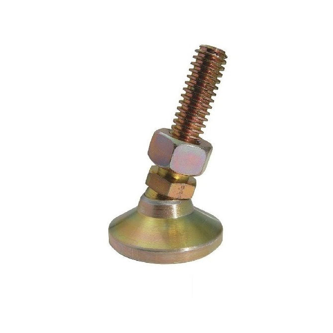 1058578 | MSM-048F-025-CGC (Each) --- Levelling Studded Mounts - 10-32 UNF - 4.76mm - 19.1x13.5 mm Swivel - Steel Mount