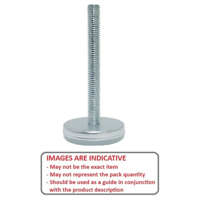 1056870 | MLM-048C-032-S3NP-I (Each) --- Levelling Studded Mounts - 10-24 UNC - 4.76mm - 30.5 - - Industrial - Stainless Steel Mount