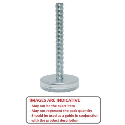 1056871 | MLM-048C-038-CNP-I (Each) --- Levelling Studded Mounts - 10-24 UNC - 4.76mm - 30.5 - - Industrial - Steel Mount