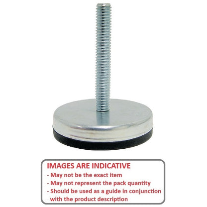 1103410 | MLM-127C-152-S3RP-I (Each) --- Levelling Studded Mounts - 1/2-13 UNC - 12.7mm - 81 - - Industrial - Stainless Steel Mount