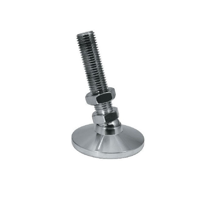 1081794 | MLM-080M-032-CNP (Each) --- Levelling Studded Mounts - M8 - 8x1.25mm - 25.4x17.8 mm Standard - Steel Mount