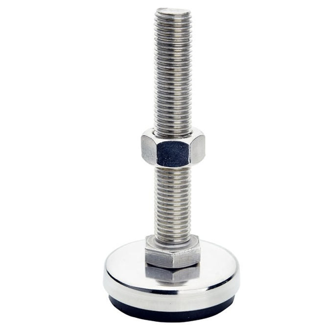 1124761 | MLM-200M-120-S4RP-I (Each) --- Levelling Studded Mounts - M20 - 20x2.5mm - 60x30 mm Industrial - Stainless Steel 304 Similar to A2, 18-8 HRB80 Mount