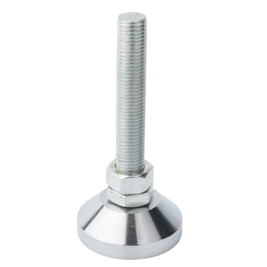 Levelling Studded Mounts - M10 -10x1.5mm- 60x28 mm - Stainless Steel 304 Similar to A2, 18-8 HRB80