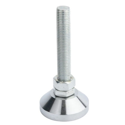 1093023 | MLM-100M-100-S4 (Each) --- Levelling Studded Mounts - M10 - 10x1.5mm - 60x28 mm Standard - Stainless Steel 304 Similar to A2, 18-8 HRB80 Mount