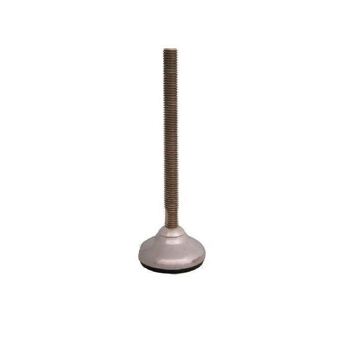 1128831 | MLM-222C-152-S4HY-080 (Each) --- Levelling Studded Mounts - 7/8-9 UNC - 22.23mm - 80x31 mm Hygienic - Stainless Steel 304 Similar to A2, 18-8 HRB80 Mount