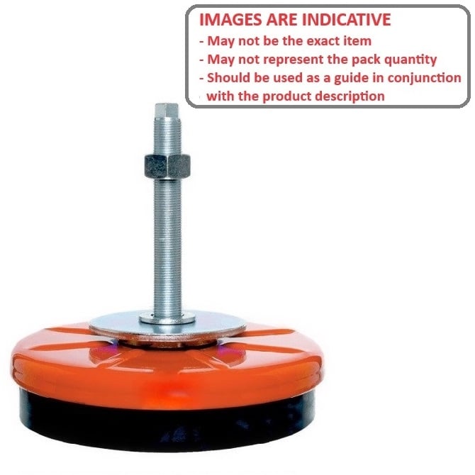 1223020 | MMI-1996-H --- Machinery Industrial Mounts - 1995.8 Kg x 158.75 mm x 100.076 mm