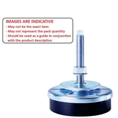 1221722 | MMI-0998-M --- Machinery Industrial Mounts - 997.9 Kg x 120.65 mm x 45.974 mm