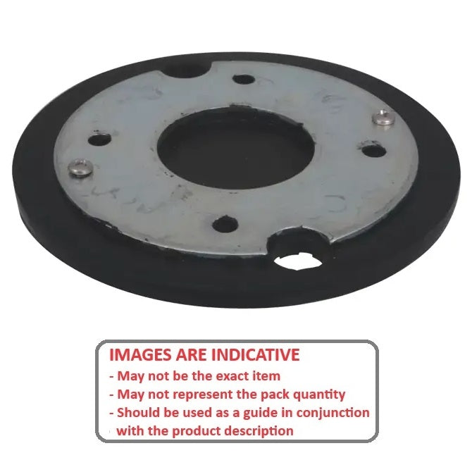 1189815 | MLP-0102-VR (Each) --- Levelling Vibration Pads Mounts - 101.6 mm - - - - Rubber Mount