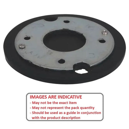 1189815 | MLP-0102-VR (Each) --- Levelling Vibration Pads Mounts - 101.6 mm - - - - Rubber Mount
