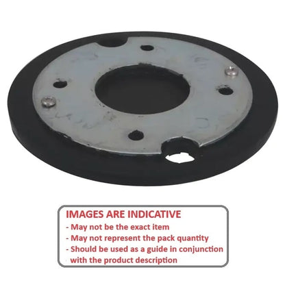 1191973 | MLP-0114-VR --- Mounts - 113.8 mm Steel Plate -