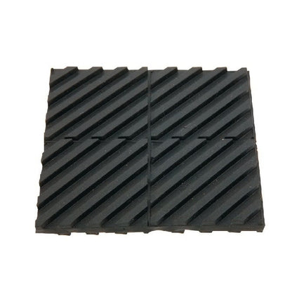 1220729 | MNP-609-R --- Neoprene Pads Mounts - 609.60 x 609.60 x  1.0 - 25.0 x 7.938 mm