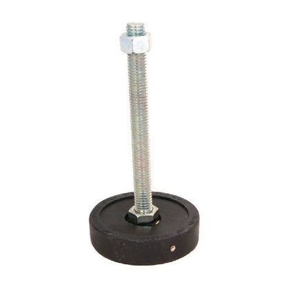 1228809 | MPL-3629-S (Each) --- Pivotal Levellers Mounts - 3628.7 Kg - 127x38.1 mm With Stud - Neoprene Rubber Mount
