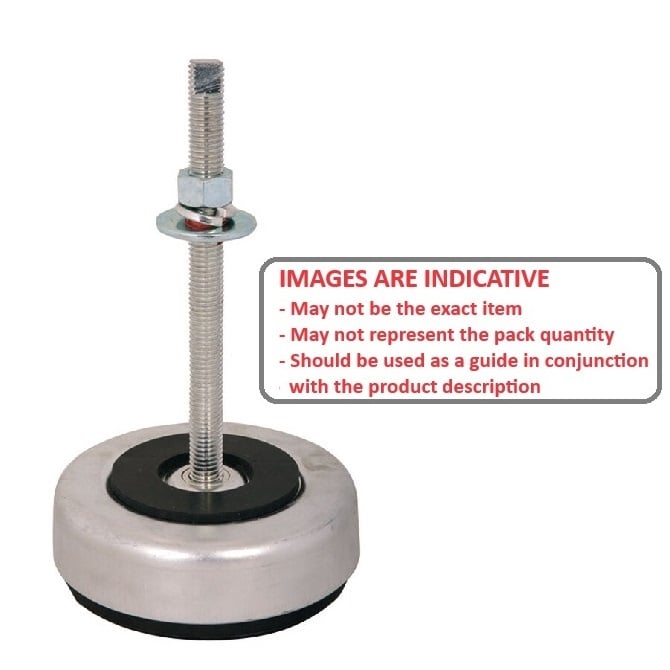 1223068 | MVI-2041-PC --- Vibration Isolation Pads Mounts - 2041 Kg x 1360 Kg x 139.7