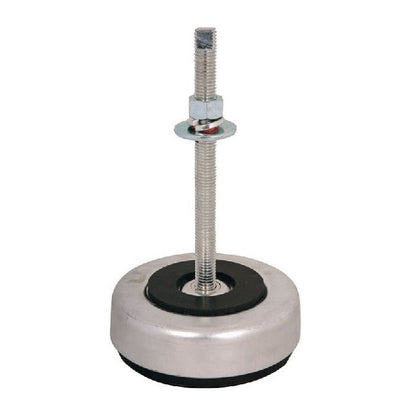1226100 | MVI-0680-PC (Each) --- Vibration Isolation Pads Mounts - 680.4 Kg - 453.6 Kg - 88.9 Compression Shear - Steel and Neoprene Mount