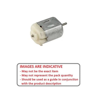 1079539 | AD05215AD (PK-20) --- DC Motors - 8x10 mm - 3.5 V 8.0X10.0 mm