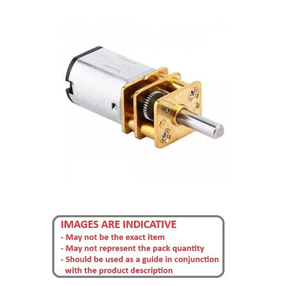 1095800 | 12LM-1-300 (PK-10) --- Open Gear Gearmotors - 11.67 RPM - 1.5 V - 0.05 A - Steel Gearmotor