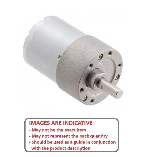 1179535 | GM-25A370-075 (Each) --- DC Gearmotors - 75 RPM - 6120 g.cm - 23 mm Size 25 Economy