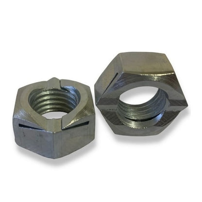 Hexagonal Nuts - M24 -24x3mm- 18.8x36 mm - Zinc Plated Steel