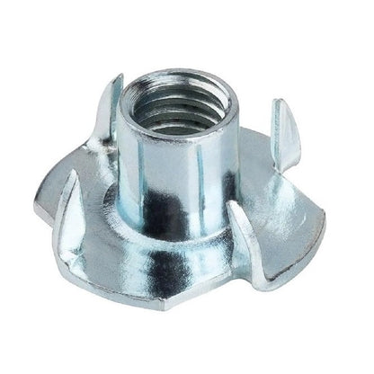 Ecrou Aveugle 3/8-16 UNC - Té Acier Plaqué Zinc - MBA (Paquet de 50)