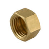 1057706 | NT047B-HX-BR (20 Pcs) --- Hexagonal Nuts - 2BA (4.7mm) x 4.1 mm x 8.2 mm