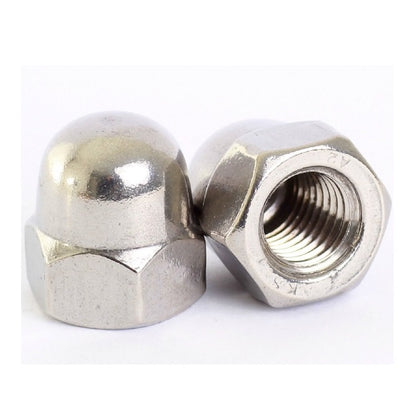 Dome Nuts - M16 -16x2mm- 304 Stainless 28 mm