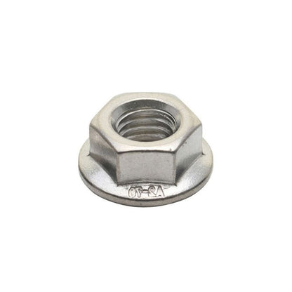 1063889 | NT050M-F-S4 (Each) --- Flanged Nuts - M5 - 5x0.8mm - Stainless Steel - - Nut