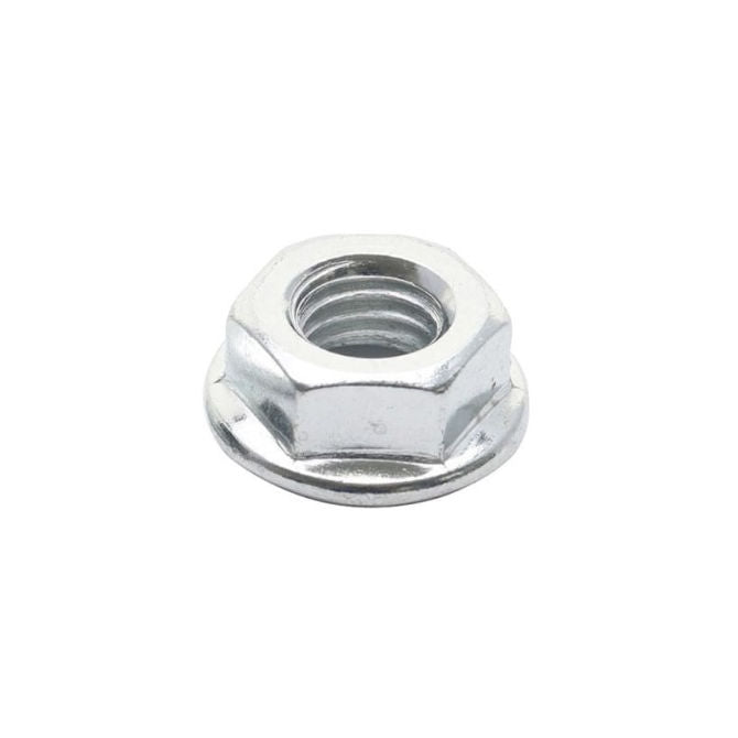 1066285 | NT050M-F-ZP (Each) --- Flanged Nuts - M5 - 5x0.8mm - Zinc Plated Steel - - Nut