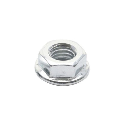 1085531 | NT080M-F-ZP (Each) --- Flanged Nuts - M8 - 8x1.25mm - Zinc Plated Steel 7.2 mm Nut